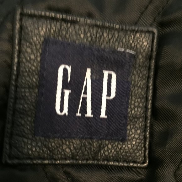 Gap Leather Jacket Size XS - Picture 6 of 7